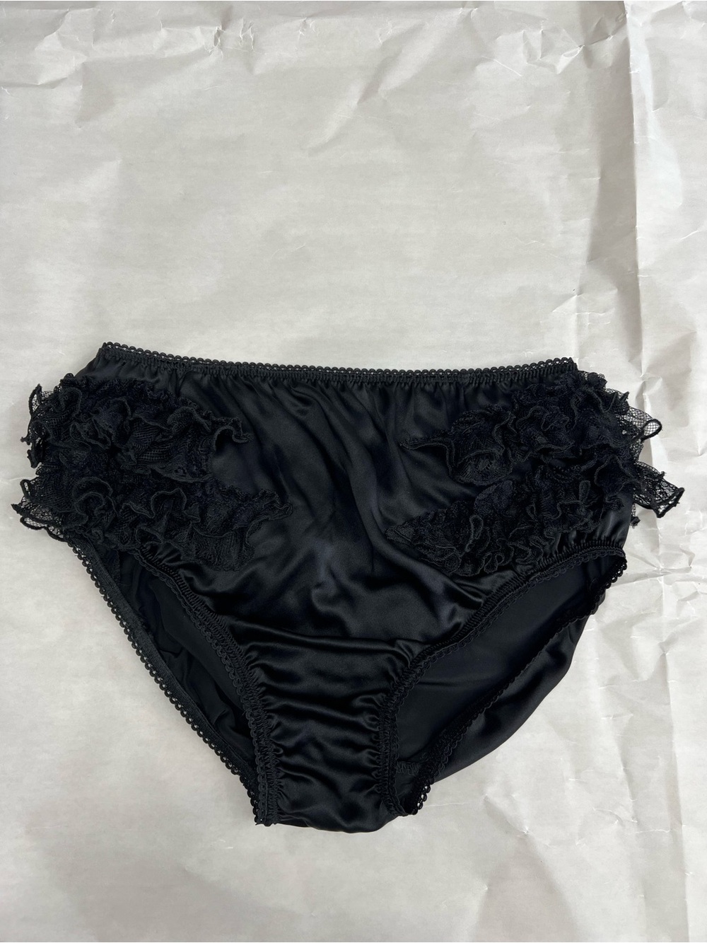100% Silk Ruffle Bloomers - Picture 4 of 7